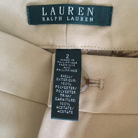 NWOT Lauren Ralph Lauren tapered dress pant - Picture 8 of 8